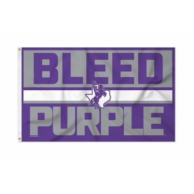 Rico Industries NCAA  Tarleton State Texans Bold 3' x 5' Banner Flag Single Sided - Indoor or Outdoor - Home D&#233;cor Image 1