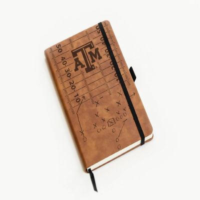 Rico Industries NCAA  Texas A&M Aggies Brown Journal/Notepad 8.25" x 5.25"- Office Accessory Image 2