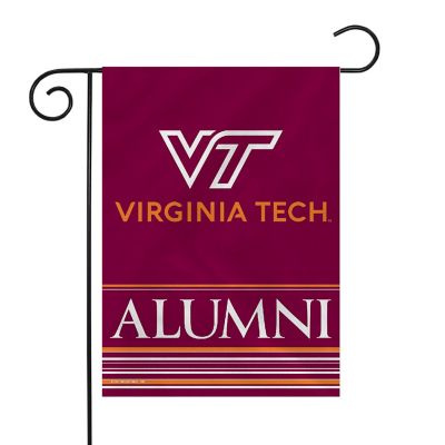 Rico Industries NCAA  Virginia Tech Hokies Alumni 13" x 18" Double Sided Garden Flag Image 1