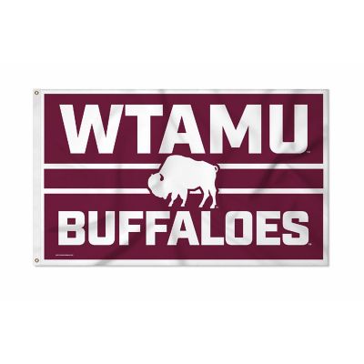 Rico Industries NCAA  West Texas A&m Buffalos Bold 3' x 5' Banner Flag Single Sided - Indoor or Outdoor - Home D&#233;cor Image 1