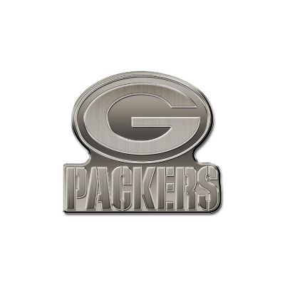 Rico Industries NFL Football Green Bay Packers Standard Antique Nickel Auto Emblem for Car/Truck/SUV Image 1