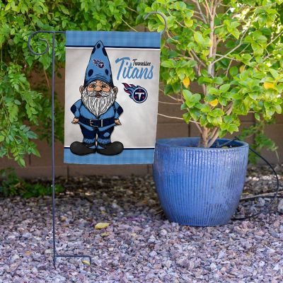 Rico Industries NFL Football Tennessee Titans Gnome Spring 13" x 18" Double Sided Garden Flag Image 3