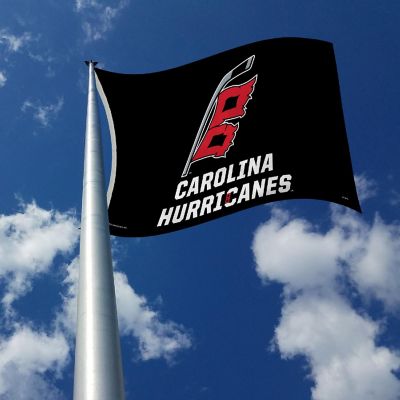 Rico Industries NHL Hockey Carolina Hurricanes Alternate 3' x 5' Banner Flag Single Sided - Indoor or Outdoor - Home D&#233;cor Image 2