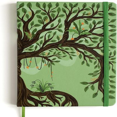 Rileys & Co., 8" x 6", Tree of Life Journal Notebook, Unlined 120 Pages Image 1