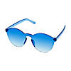 Rimless Blue Glasses - 12 Pc. Image 1