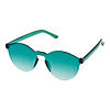 Rimless Green Glasses - 12 Pc. Image 1