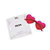 Rimless Heart Glasses Valentine Exchanges with Lookin&#8217; Good Card for 12 Image 1