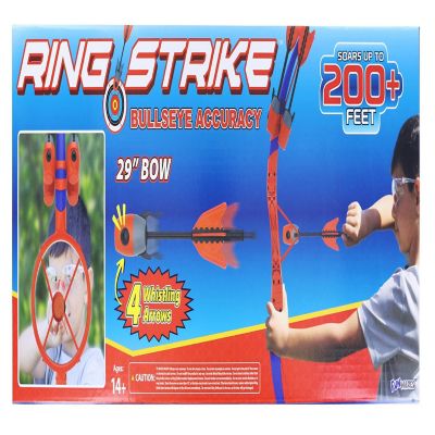 Ring Strike Foam-Tipped rocket Launcher  Red Image 1