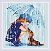 Riolis Diamond Mosaic Kit 10.75x10.75 Under My Umbrella Image 1