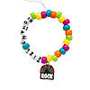 Rocky Beach VBS Pony Bead Bracelet Craft Kit - Makes 12 Image 1