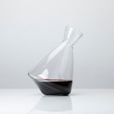Rolling Crystal Wine Decanter Image 1