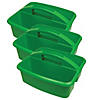 Romanoff Large Utility Caddy, Green, Pack of 3 Image 1