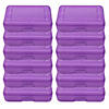 Romanoff Pencil Box, Purple Sparkle, Pack of 12 Image 1