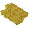 Romanoff Small Utility Caddy, Yellow, Pack of 6 Image 1