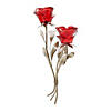Romantic Roses Candle Wall Sconce 15" Tall Image 1
