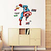 RoomMates Marvel Classic Captain America Comic Peel And Stick Giant Wall Decal Image 1