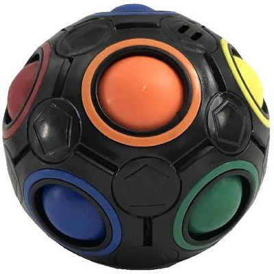 Rubiks Cube Rainbow Ball Color Matching Puzzle Image 1