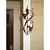 Ruby Blossom Candle Wall Sconce 14.75" Tall Image 3