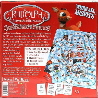 Rudolph The Red-nosed Reindeer Family Board Game Image 1