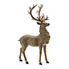 Rustic Deer Statue (Set Of 2) 11.75"L X 14.5"H, 11.5"L X 20"H Resin Image 1