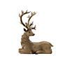 Rustic Deer Statue (Set Of 2) 11.75"L X 14.5"H, 11.5"L X 20"H Resin Image 2