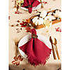 Rustic Leaves Print Tablecloth 60X104 Image 3