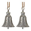 Rustic Metal Bell Ornament (Set Of 2) 12.75"H Metal Image 3