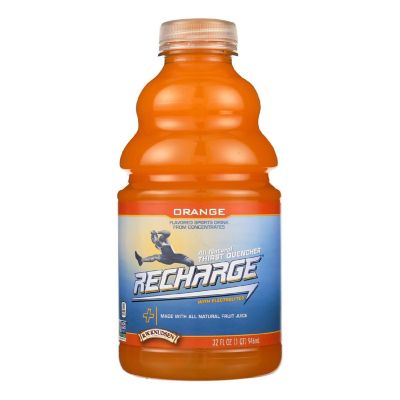 Rw Knudsen Recharge Orange Juice  - Case of 6 - 32 OZ Image 1