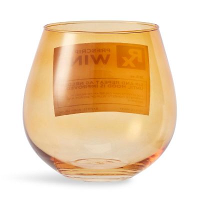 Rx Prescription 30-Oz Stemless Wine Glass Image 2