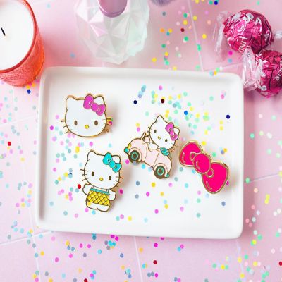 Sanrio Hello Kitty 4-Piece Enamel Pin Set Image 3