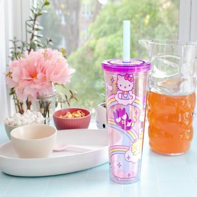 Sanrio Hello Kitty and Friends Carnival Cup With Lid and Straw  Holds 24 Ounces Image 3