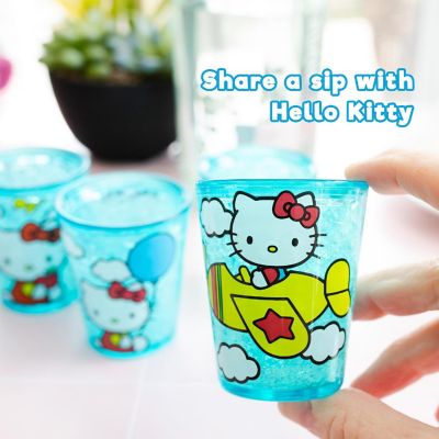 Sanrio Hello Kitty Classic Scenes 2-Ounce Freeze Gel Mini Cups  Set of 4 Image 2