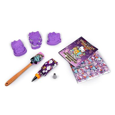 Sanrio Hello Kitty Halloween 50-Piece Cookie Stamp and Frosting Set Image 1
