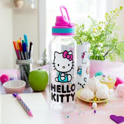 Sanrio Hello Kitty Icons 32-Ounce Water Bottle and Sticker Set Image 3