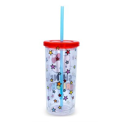 Sanrio Hello Kitty Shine Bright Carnival Cup With Lid  Holds 20 Ounces Image 1