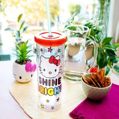 Sanrio Hello Kitty Shine Bright Carnival Cup With Lid  Holds 20 Ounces Image 2