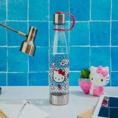 Sanrio Hello Kitty Sweet Icons And Dots Water Bottle With Lid  Holds 20 Ounces Image 3