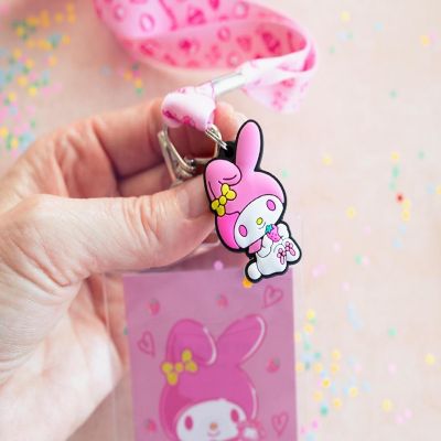 Sanrio My Melody And Kuromi Lanyards With ID Badge Holders and Charms  Set of 2 Image 3