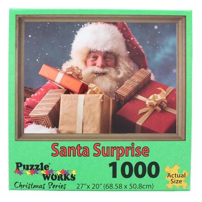 Santa Surprise 1000 Piece Jigsaw Puzzle Image 1