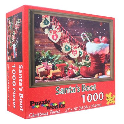 Santas Boot 1000 Piece Jigsaw Puzzle Image 2