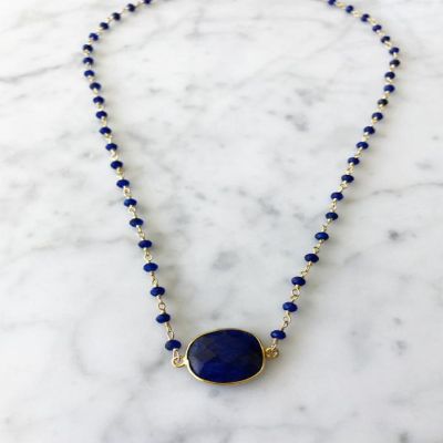Sapphire Necklace Image 1