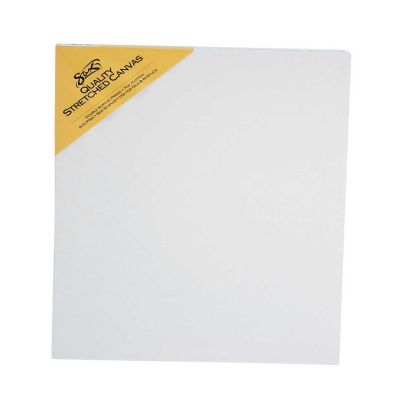 Sax Quality Stretched Canvas, 12 x 16 Inches, White Image 1
