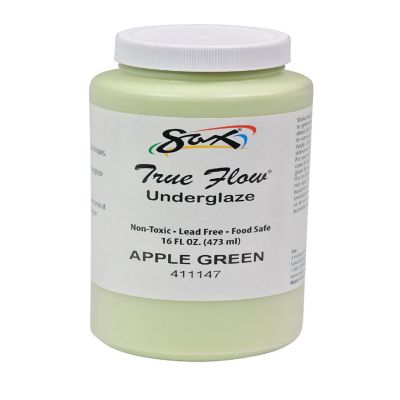 Sax True Flow Underglaze, Apple Green, 1 Pint Image 2