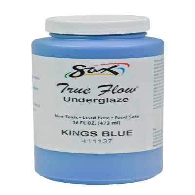 Sax True Flow Underglaze, King's Blue, 1 Pint Image 1