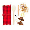 Scarecrow Wooden Spoon Craft Kit - Makes 12 Image 1