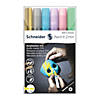 Schneider Paint-It 310 Acrylic Markers, 2 mm Bullet Tip, Wallet, 6 Assorted Pastel Ink Colors Image 1