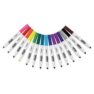 School Smart Art Markers, Conical Tip, Assorted Colors, Set of 400 Image 1