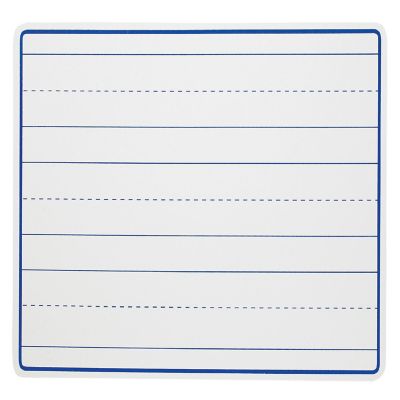 School Smart Lined Dry Erase Boards, 12 x 18 Inches, Pack of 10 Image 1