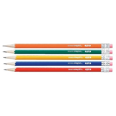 School Smart Traditional No 2 Pencils, Assorted Colors, Pack of 144 Image 1