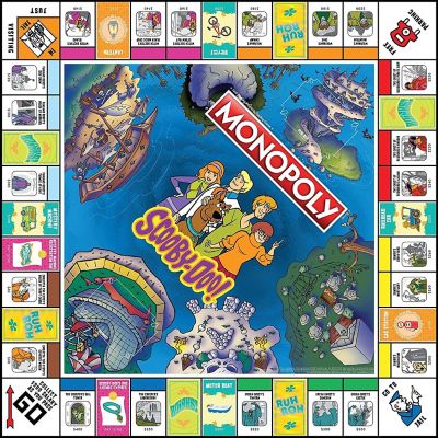 Scooby-Doo! Monopoly Board Game  For 2-6 Players Image 2
